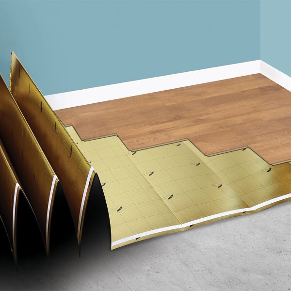 4mm Premium Underlay PLUS for Wood and Laminate Flooring - 9.6m2 - Image 4