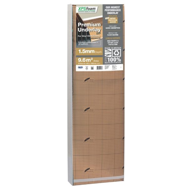 1.5mm Premium Underlay PLUS for Vinyl Click Flooring - 9.6m2 - Image 3