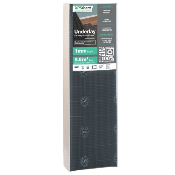 1mm Underlay for Vinyl Click Flooring - 9.6m2 - Image 3
